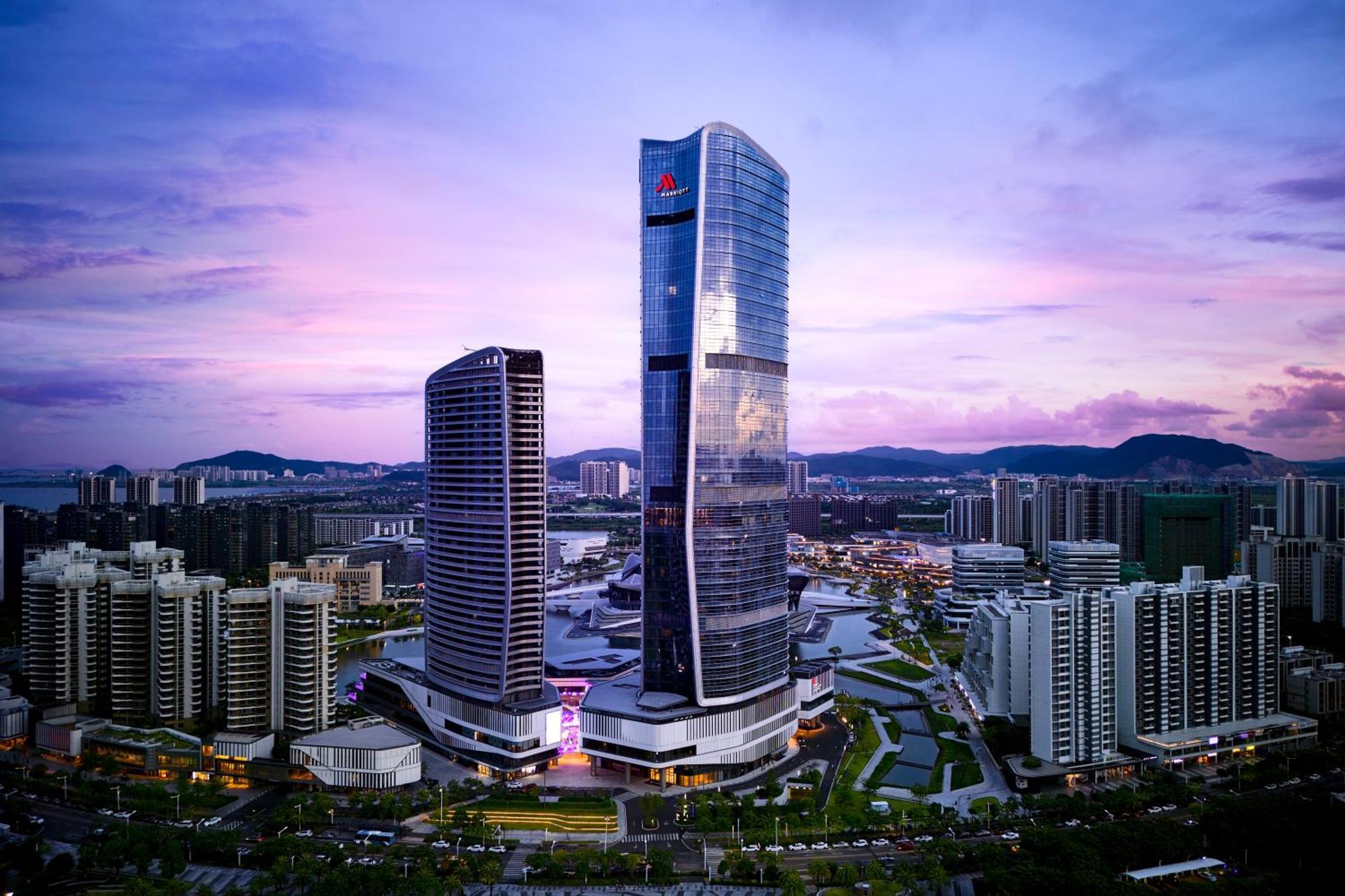 Zhuhai Marriott Hotel Jinwan Bagian luar foto